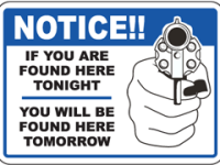 Funny Warning No Solicitation Thank You » Funny Warning No ...