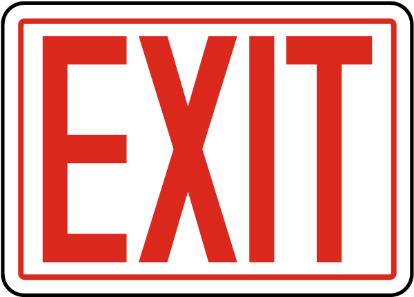 Exit Sign