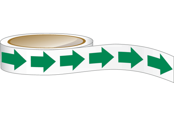 Green Floor Marking Arrow