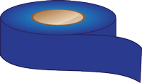 Blue Vinyl Tape