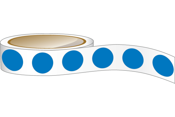 Blue Floor Marking Dot