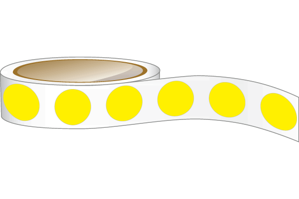 Yellow Floor Marking Dot