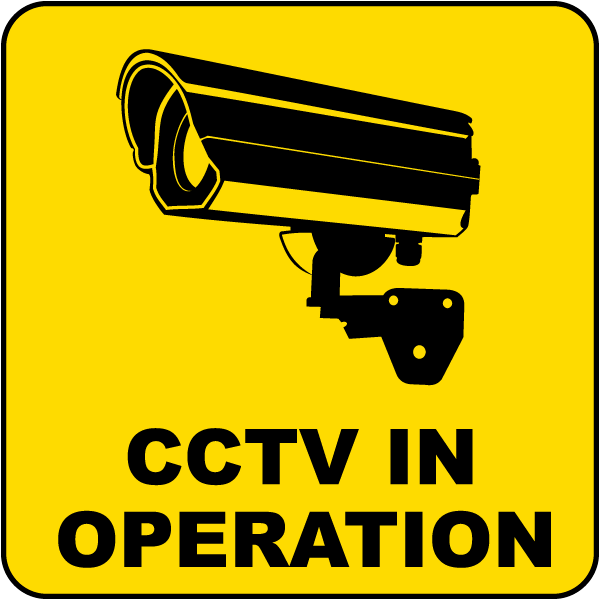 CCTV In Operation Sign