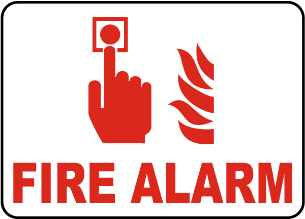 Fire Alarm Sign