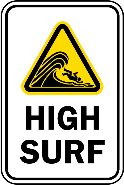 High Surf sign