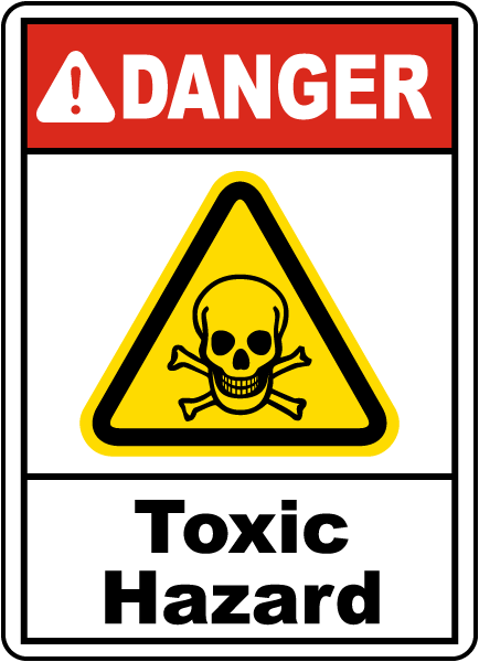 Danger Toxic Hazard