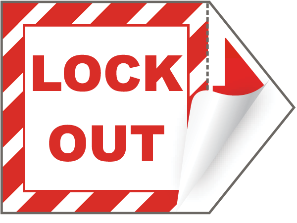 Lock Out Label