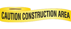 Caution Construction Area Barricade Tape