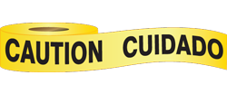 Caution / Cuidado Barricade Tape