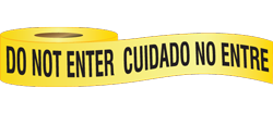 Caution Do Not Enter / Cuidado No Entre Barricade Tape