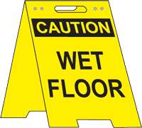 Caution Wet Floor Floor Stand