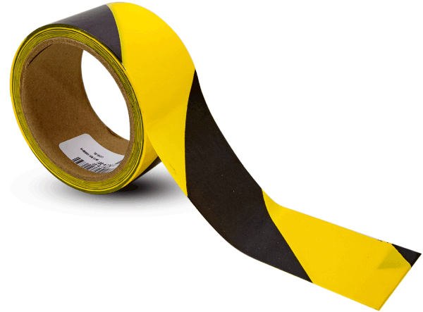 Yellow/Black Striped Tape
