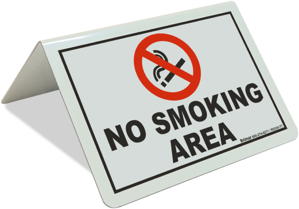 No Smoking Area Sign