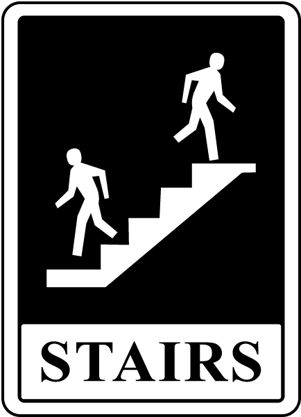 Stairs Sign