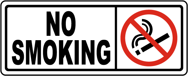 No Smoking Sign