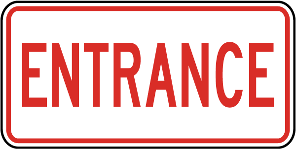 Entrance Sign 