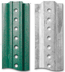U-Channel Sign Posts Multiple Sizes in Green Enamel or Galvanized Finish