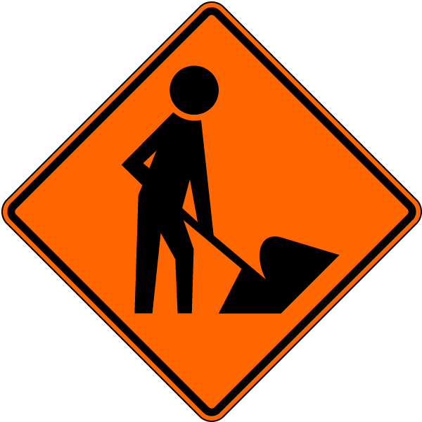 Worker symbol Sign