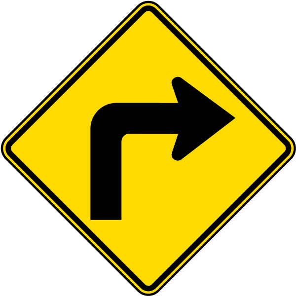 Right Turn Sign