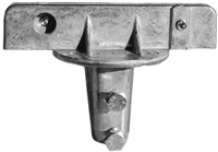 180 deg. U-Channel Post Street Name Bracket