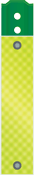 3'' x 72'' Yellow-Green Diamond Grade Reflective Panel