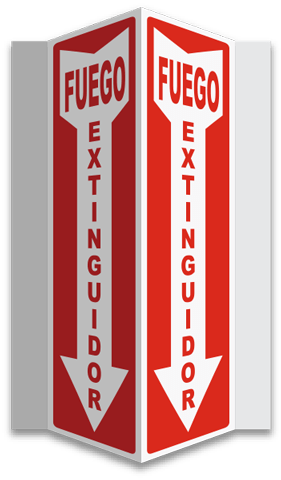 Spanish Sign, Extinguidor de Fuego