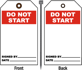 Do Not Start Tag