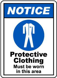 NOTICE. Safety Harness Must be worn