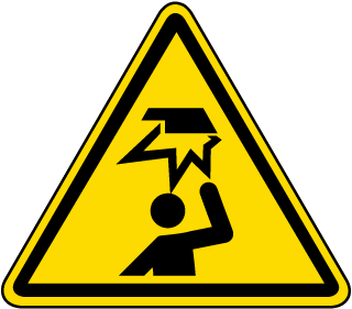 International Watch Your Head Symbol Label