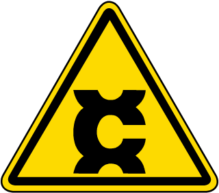 International Carcinogen Hazard Symbol Label