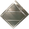 Anodized Aluminum frame to hold .025 Rigid Vinyl placards. Placards are sold separately.
