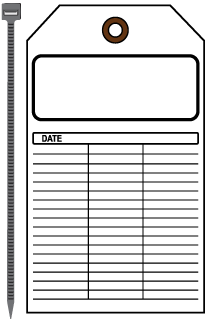 Blank White Tag