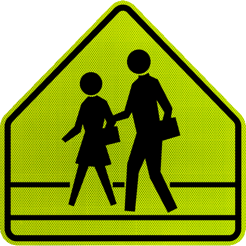 School Crossing Sign