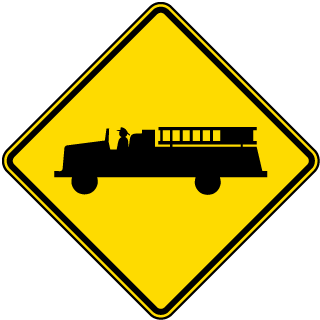 Emergency Vehicle Sign
