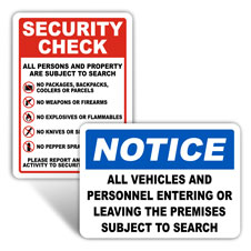 OSHA Notice Signs