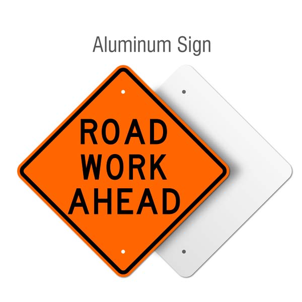 Road Work Ahead Sign X4568AHD by