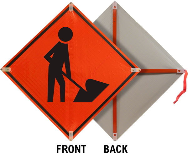 Men At Work Sign X4576 - by SafetySign.com
