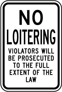 No Loitering Signs, Private Property Signs