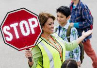 Hand Held Stop Sign