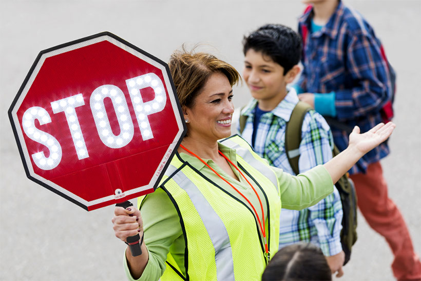 Hand Held Stop Sign