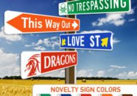 Novelty Street Signs | Personalized Holiday Gifts