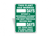 This Plant Has Worked Scoreboard