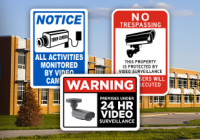 Surveillance Signs