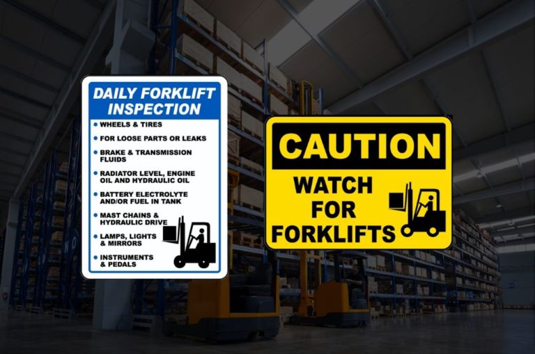 7 Tips for Forklift Safety - SafetySign.com Blog