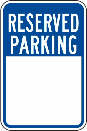 PERSONALIZED BUSINESS PARKING SIGN DURABLE ALUMINUM NO RUST CUSTOM SIGN BK#016 