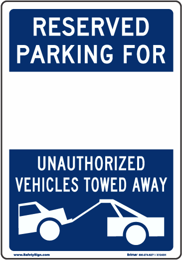 PRIVATE PARKING RESIDENTS ONLY All Weather Rigid PVC Sign