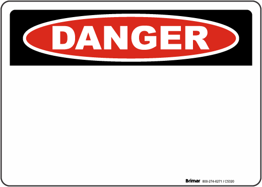 Hot Danger OSHA/ANSI Label Vinyl Decal Sticker Kit OSHA Safety Label Compliance Signs 8 