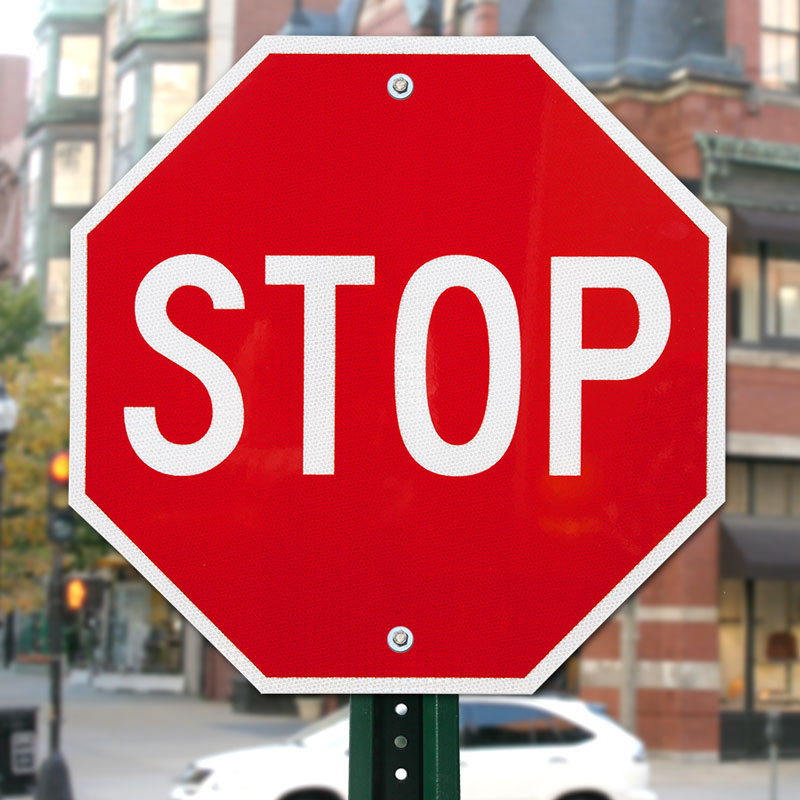 Street Stop Sign, 24