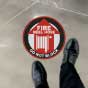 Fire Reel Hose Do Not Block Floor Sign