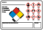 Write-On GHS Secondary Special Hazard Label